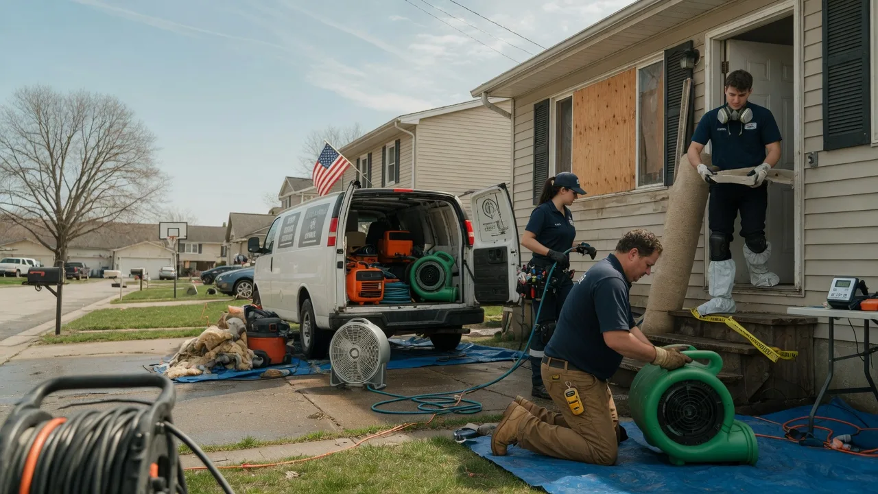 Water Damage Restoration in Cogswell, ND near me